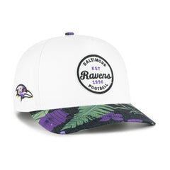 Baltimore Ravens '47 Beach Side Hitch Adjustable Hat - White/Purple outlet