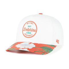 Miami Dolphins '47 Beach Side Hitch Adjustable Hat - White/Orange on sale