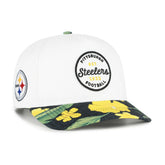 Pittsburgh Steelers '47 Beach Side Hitch Adjustable Hat - White/Black discount