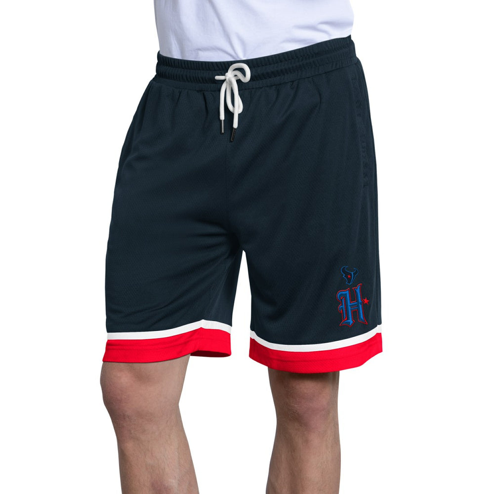 Houston Texans Starter Alternate Power Play Mesh Shorts - Navy on sale