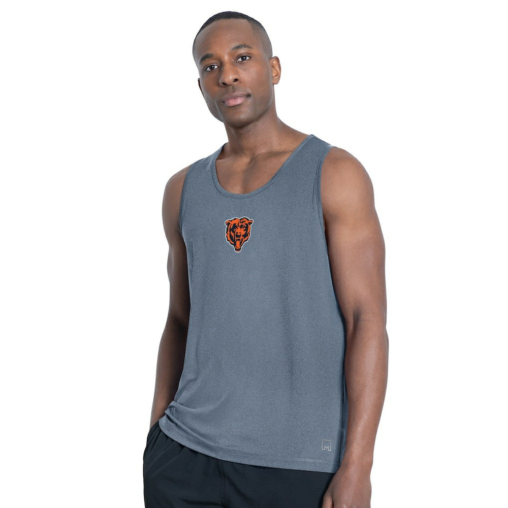 Chicago Bears MSX by Michael Strahan Energy Scoop Neck Tank Top - Navy sale