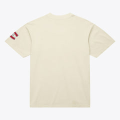 Montreal Canadiens Mitchell & Ness Unisex Arched Team T-Shirt - Cream T-shirts