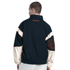 Chicago Bears Starter The Gust Full-Zip Hooded Jacket - Navy for sale