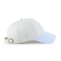 Dallas Cowboys '47 Women's Gelato Two-Tone Clean Up Adjustable Hat - White sale