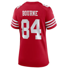 Kendrick Bourne San Francisco 49ers Women's Team Game Jersey - Scarlet outlet