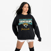 Jacksonville Jaguars Gameday Couture Women's Powerhouse Play Premium Fleece Sweatshirt - Black online