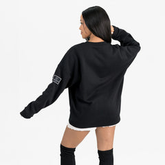 Jacksonville Jaguars Gameday Couture Women's Powerhouse Play Premium Fleece Sweatshirt - Black online