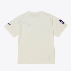 Utah Jazz Hardwood Classics Chainstitch Premium T-Shirt - Cream online
