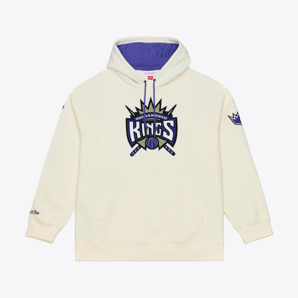 Sacramento Kings Hardwood Classics Chainstitch Premium Fleece Hoodie - Cream discount