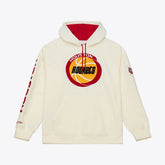 Houston Rockets Hardwood Classics Chainstitch Premium Fleece Hoodie - Cream online