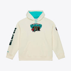 Memphis Grizzlies Hardwood Classics Chainstitch Premium Fleece Hoodie - Cream cheap