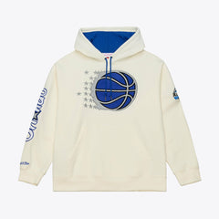 Orlando Magic Hardwood Classics Chainstitch Premium Fleece Hoodie - Cream cheap