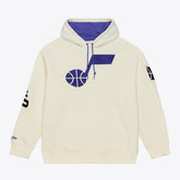 Utah Jazz Hardwood Classics Chainstitch Premium Fleece Hoodie - Cream outlet