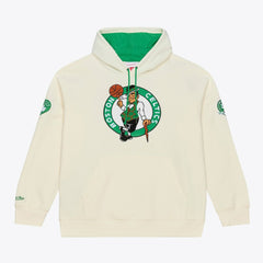 Boston Celtics Hardwood Classics Chainstitch Premium Fleece Hoodie - Cream online