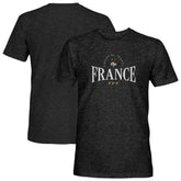France National Team 1863FC Athletic Wordmark Vintage Tri-Blend T-Shirt - Black online