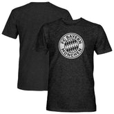 Bayern Munich 1863FC Mono Badge Vintage Tri-Blend T-Shirt on sale - Black