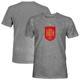 Spain National Team 1863FC Color Badge Vintage Tri-Blend T-Shirt - Gray outlet