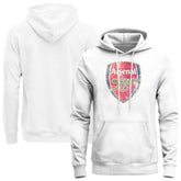 Arsenal 1863FC Color Badge Fleece Hoodie on sale - White
