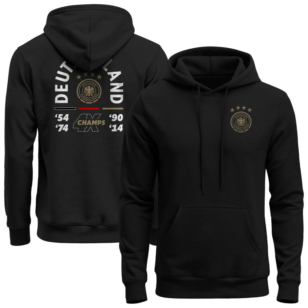 Germany National Team 1863FC True Glory Fleece Hoodie - Black on sale