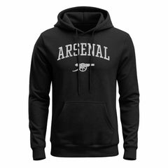 Arsenal 1863FC Athletic Wordmark Fleece Hoodie - Black shop