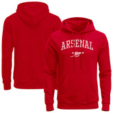 Arsenal 1863FC Athletic Wordmark Fleece Hoodie on sale - Red