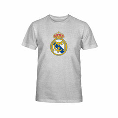 Real Madrid 1863FC Youth Color Badge T-Shirt - Gray on sale