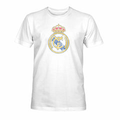 Real Madrid 1863FC Color Badge T-Shirt Discount - White