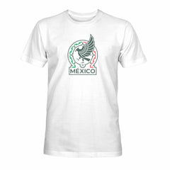 Mexico National Team 1863FC Color Badge T-Shirt for sale - White