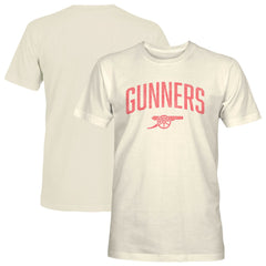 Arsenal 1863FC Wordmark Cotton T-Shirt - Cream for sale