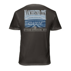 Manchester City 1863FC Wordmark Cotton T-Shirt - Gray cheap