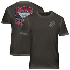Paris Saint-Germain 1863FC Wordmark Cotton T-Shirt on sale - Gray