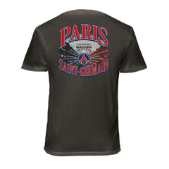 Paris Saint-Germain 1863FC Wordmark Cotton T-Shirt on sale - Gray