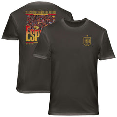 Spain National Team 1863FC Wordmark Cotton T-Shirt - Gray on sale