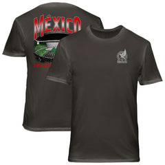 Mexico National Team 1863FC Wordmark Cotton T-Shirt for sale - Gray