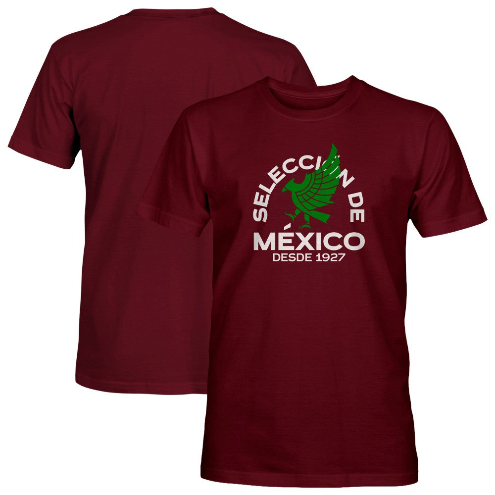 Mexico National Team 1863FC Established Location T-Shirt - Maroon on sale