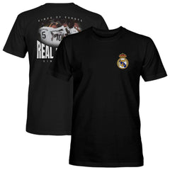 Real Madrid 1863FC Kings Heavyweight T-Shirt Discount - Black