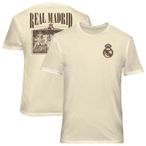 Real Madrid 1863FC Vintage Soft Wash T-Shirt Discount - Cream