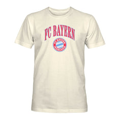 Bayern Munich 1863FC Retro Stripes T-Shirt - Cream discount