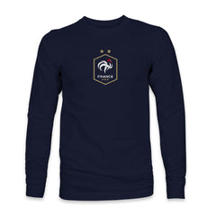 France National Team 1863FC Color Badge Long Sleeve T-Shirt for sale - Navy