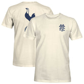 Tottenham Hotspur 1863FC Big Logo Heavyweight T-Shirt Sale - Cream