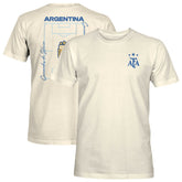 Argentina National Team 1863FC Own the Pitch Heavyweight T-Shirt - Cream cheap