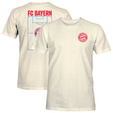 Bayern Munich 1863FC Duo-Tone Stadium Soft Wash T-Shirt on sale - Cream