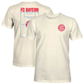 Bayern Munich 1863FC Duo-Tone Stadium Soft Wash T-Shirt on sale - Cream