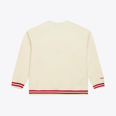 Philadelphia 76ers Hardwood Classics 76 Originals Collection Sweatshirt - Cream on sale