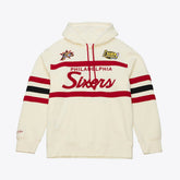 Philadelphia 76ers Hardwood Classics 76 Originals Collection Head Coach Hoodie sale - Cream online