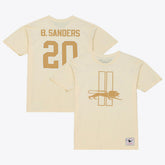 Barry Sanders Detroit Lions Sandman Name & Number T-Shirt - Cream sale