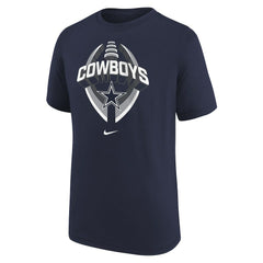 Dallas Cowboys Youth Icon Legend T-Shirt - Navy discount