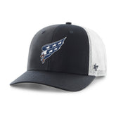 Washington Capitals '47 Logo Trucker Adjustable Hat - Navy/White Hats