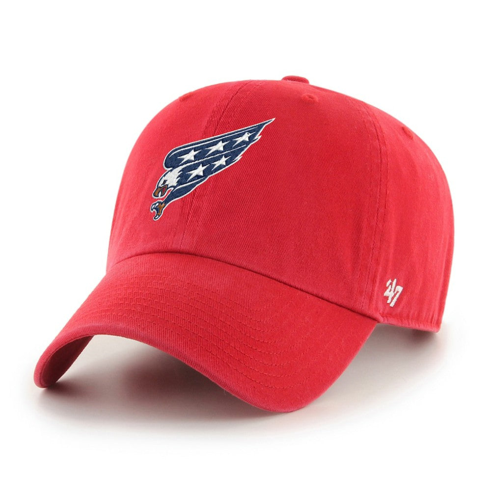 Washington Capitals '47 Alternate Clean Up Adjustable Hat - Red Hats