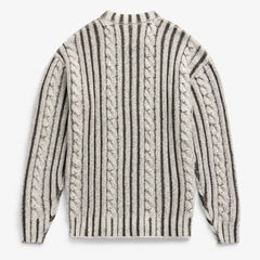 Detroit Lions Off Season x NFL Unisex Cable Knit Sweater - Cream/Gray online